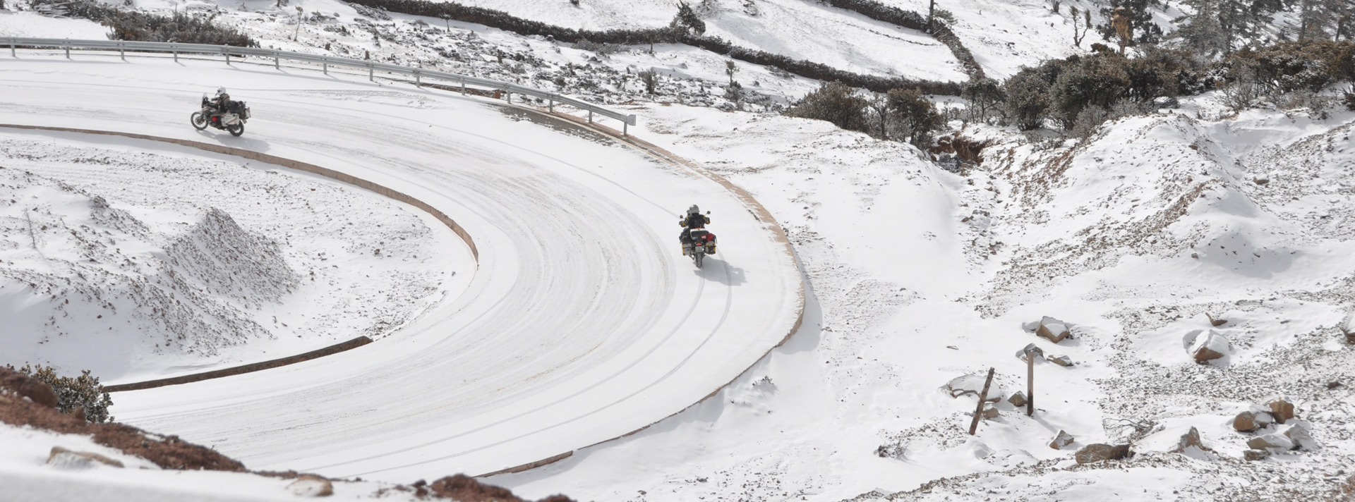 Riding on Rental Motorbike in China